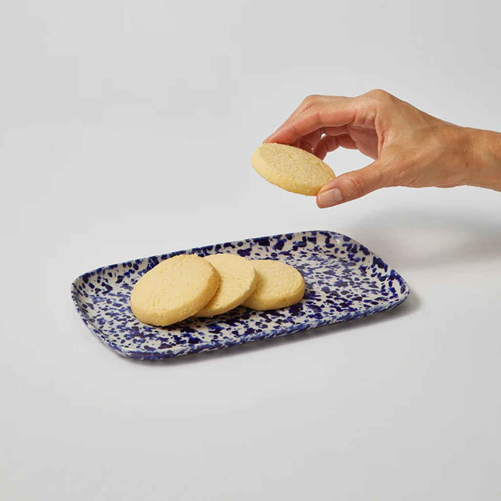 Pinchos Navy Splatter Tray