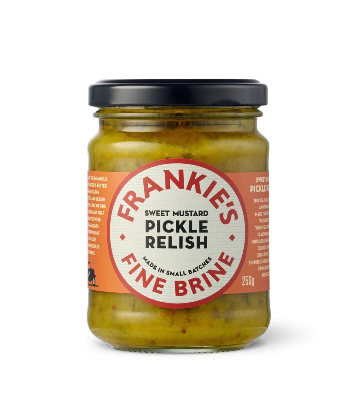 Frankie's Sweet Mustard Pickle Relish