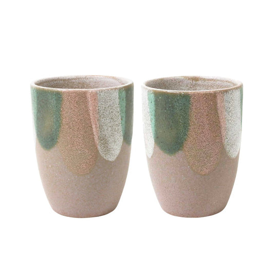 Tate Latte Cups Green - Set of 2