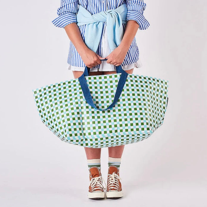 Oversize Tote - Checkers