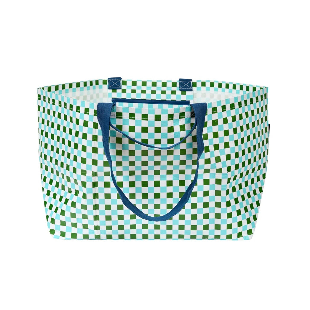 Oversize Tote - Checkers