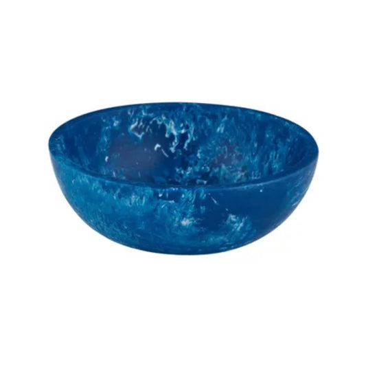 Resin Small Bowl - Cobalt