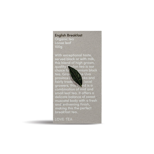 Love Tea English Breakfast Loose Leaf Tea 100g
