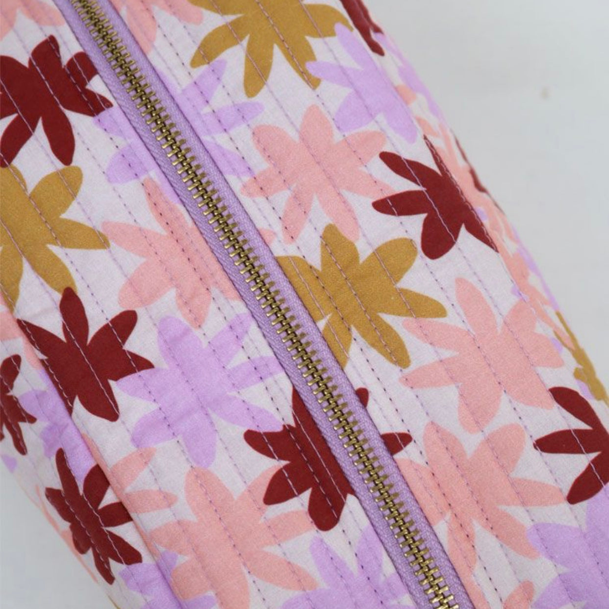 Toiletry Bag - Peach Floral